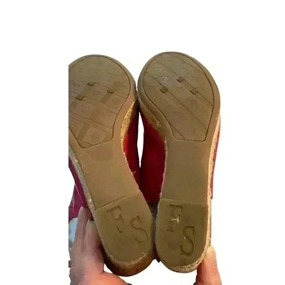 Franko Sarto Slingback Peep Toe Patent Leather Wedge Heels in Size 7M Pre-Owne - Picture 6 of 9